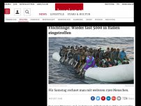 Bild zum Artikel: Flüchtlinge: Wieder fast 5000 in Italien eingetroffen