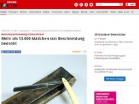 Bild zum Artikel: Grausame Genitalverstümmelung - Frauenrechtler schlagen Alarm: Immer mehr Mädchen in Deutschland droht Beschneidung