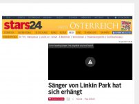 Bild zum Artikel: Sänger von Linkin Park hat sich erhängt