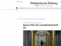 Bild zum Artikel: Bayern führt ein Gesetz nach Guantanamo-Prinzip ein
