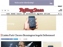 Bild zum Artikel: Linkin Park: Chester Bennington begeht Selbstmord