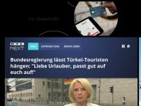 Bild zum Artikel: Bundesregierung lässt Türkei-Touristen hängen: 'Liebe Urlauber, passt gut auf euch auf!'