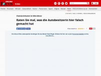 Bild zum Artikel: Chemie-Schlamm im Mini-Motor - Raten Sie mal, was die Autobesitzerin hier falsch gemacht hat