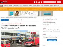 Bild zum Artikel: In Hamburg - Messer-Mann greift Kunden im Supermarkt an - ein Toter