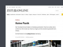 Bild zum Artikel: Hamburg: Keine Panik