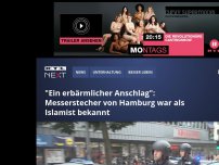 Bild zum Artikel: 'Ein erbärmlicher Anschlag': Messerstecher kam als Schutzsuchender nach Hamburg