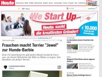 Bild zum Artikel: Liebe macht pink!: Frauchen macht Terrier 'Jewel' zur Hunde-Barbie