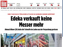 Bild zum Artikel: Markt wieder geöffnet - Jetzt verkauft Edeka keine Messer mehr