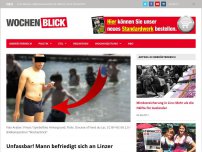 Bild zum Artikel: Unfassbar! Mann befriedigt sich an Linzer Familien-Schwimmbecken!