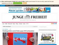 Bild zum Artikel: Flüchtlingshelferin startet Petition gegen AfD-Sachbearbeiter