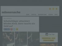 Bild zum Artikel: Schulschläger attackiert blindes Kind. Dann taucht ein Held auf [VIDEO]
