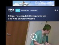 Bild zum Artikel: Pfleger misshandelt Demenzkranken – und wird eiskalt erwischt!