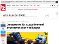 Bild zum Artikel: Durststrecke für Augustiner und Tegernseer: Bier wird knapp!