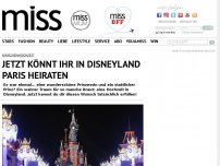 Bild zum Artikel: Märchenhochzeit: Jetzt könnt ihr in Disneyland Paris heiraten