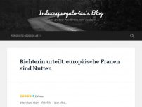 Bild zum Artikel: Richterin urteilt: europäische Frauen sind Nutten