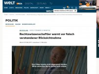 Bild zum Artikel: Rudolf Steinberg zu Migration: Rechtswissenschaftler warnt vor falsch verstandener Rücksichtnahme