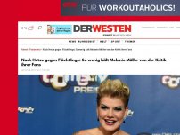 Bild zum Artikel: Melanie Müller: Nach Hetze gegen Flüchtlinge: So wenig hält Melanie Müller von der Kritik ihrer Fans