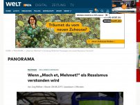 Bild zum Artikel: Mülleimer-Kampagne: Wenn 'Mach et, Mehmet!' als Rassismus verstanden wird