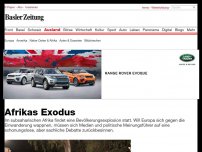 Bild zum Artikel: Afrikas Exodus