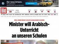 Bild zum Artikel: An Saarlands Schulen - Minister plant Arabisch-Unterricht