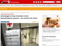 Bild zum Artikel: „Wir standen unter Schock“ - Schwangere muss Stunden in der Notaufnahme warten – sie verliert ihr Kind