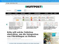 Bild zum Artikel: Köln will solche Toiletten einrichten, um die Integration von Flüchtlingen zu fördern