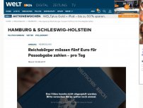 Bild zum Artikel: Neuregelung: Reichsbürger müssen fünf Euro für Passabgabe zahlen – pro Tag