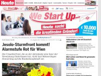 Bild zum Artikel: Noch heute Nacht: Jesolo-Sturmfront kommt! Alarmstufe Rot für Wien