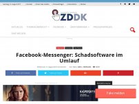 Bild zum Artikel: Facebook-Messenger: Schadsoftware im Umlauf