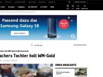 Bild zum Artikel: Schumachers Tochter holt WM-Gold