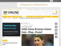 Bild zum Artikel: Leichtathletik-WM - Gebt Gesa Krause einen Fair-Play-Preis!