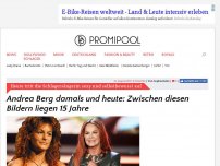 Bild zum Artikel: Andrea Berg damals und heute: Zwischen diesen Bildern liegen 15 Jahre