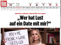 Bild zum Artikel: Jennifer Lawrence versteigert sich selbst - „Wer hat Lust auf ein Date mit mir?“