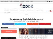Bild zum Artikel: Bankauszug Asyl-Geldleistungen