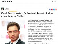 Bild zum Artikel: Chuck Bass ist zurück! Ed Westwick kommt mit einer neuen Serie zu Netflix
