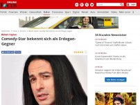 Bild zum Artikel: Mutiger Auftritt in Berlin - Comedy-Star Bülent Ceylan bekennt sich vor 17.000 Zuschauern als Erdogan-Gegner