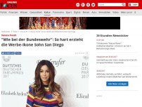 Bild zum Artikel: Verona Pooth - 'Wie bei der Bundeswehr': So hart erzieht die Werbe-Ikone Sohn San Diego