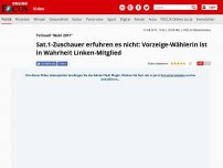 Bild zum Artikel: TV-Duell 'Wahl 2017' - Sie jubelte im TV für Kipping: Vorzeige-Wählerin als Linken-Mitglied entlarvt