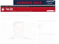 Bild zum Artikel: Rücktritt nach taz-Enthüllungen: Protokolle eines AfD-Politikers