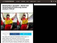 Bild zum Artikel: Stewardess gesteht: „Tanze bei Sicherheitsvorführung immer einfach YMCA“