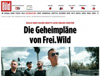 Bild zum Artikel: *** BILDplus Inhalt *** 2018 geht’s groß weiter - Die Geheimpläne von Frei.Wild