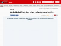 Bild zum Artikel: TV-Duell - Merkel bekräftigt, dass Islam zu Deutschland gehört