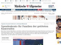 Bild zum Artikel: Kloster Lehnin trauert um tote Feuerwehrleute