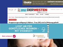 Bild zum Artikel: Gruppenvergewaltigung in Haltern – Frau (40) wird in Wohnung gelockt und von mehreren Männern schwer misshandelt