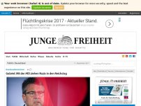 Bild zum Artikel: Gabriel: Mit der AfD ziehen Nazis in den Reichstag