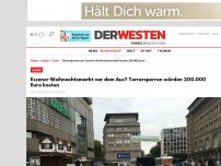 Bild zum Artikel: Essener Weihnachtsmarkt vor dem Aus? Terrorsperren würden 200.000 Euro kosten