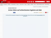 Bild zum Artikel: Aktueller Wahltrend - Grüne fallen auf schlechtestes Ergebnis seit Mai