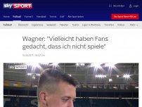 Bild zum Artikel: VIDEO: Sandro Wagner über die Teamleistung und die Zuschauerzahl.