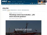 Bild zum Artikel: Bürgermeister von Lampedusa: Flüchtlinge ziehen durch Straßen - 'Wir sind in Anarchie gestürzt'