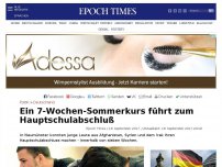 Bild zum Artikel: Ein 7-Wochen-Sommerkurs führt zum Hauptschulabschluß